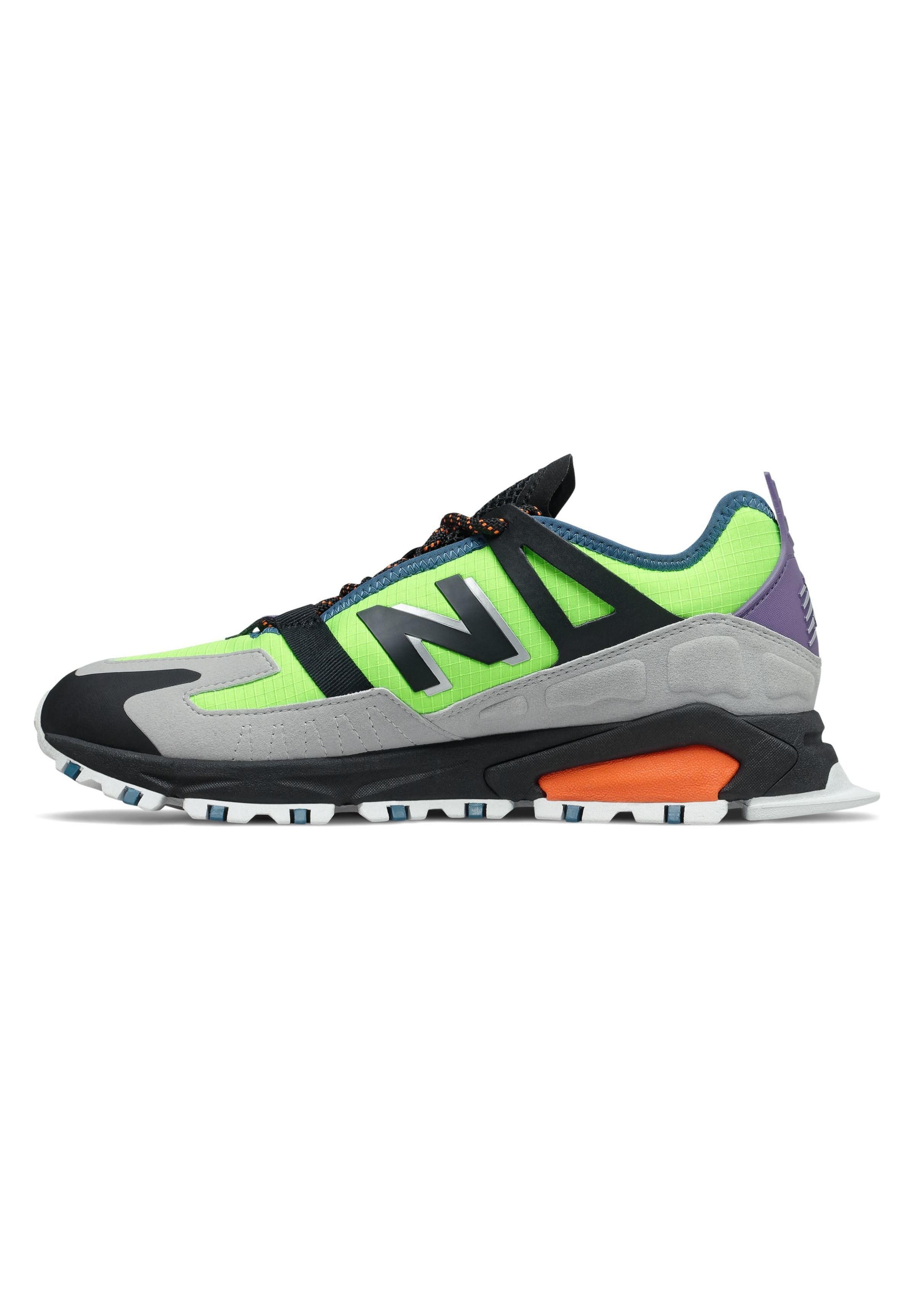 New Balance XRCT - Baskets basses - energy lime/team orange/vert clair -  ZALANDO.FR
