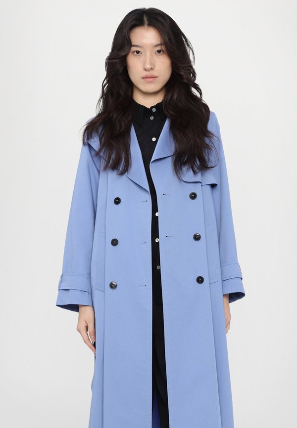 CLORURO - Trenchcoat - azzurro polvere4