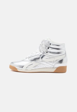 Reebok Classic, Ψηλά αθλητικά παπούτσια - silver-coloured metallic/chalk