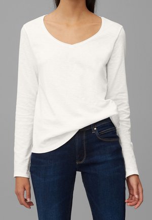 Langarmshirt - white