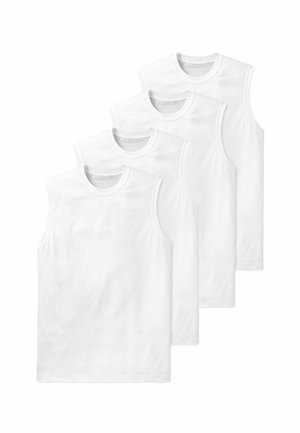 4ER PACK ESSENTIALS - Unterhemd/-shirt - weiß