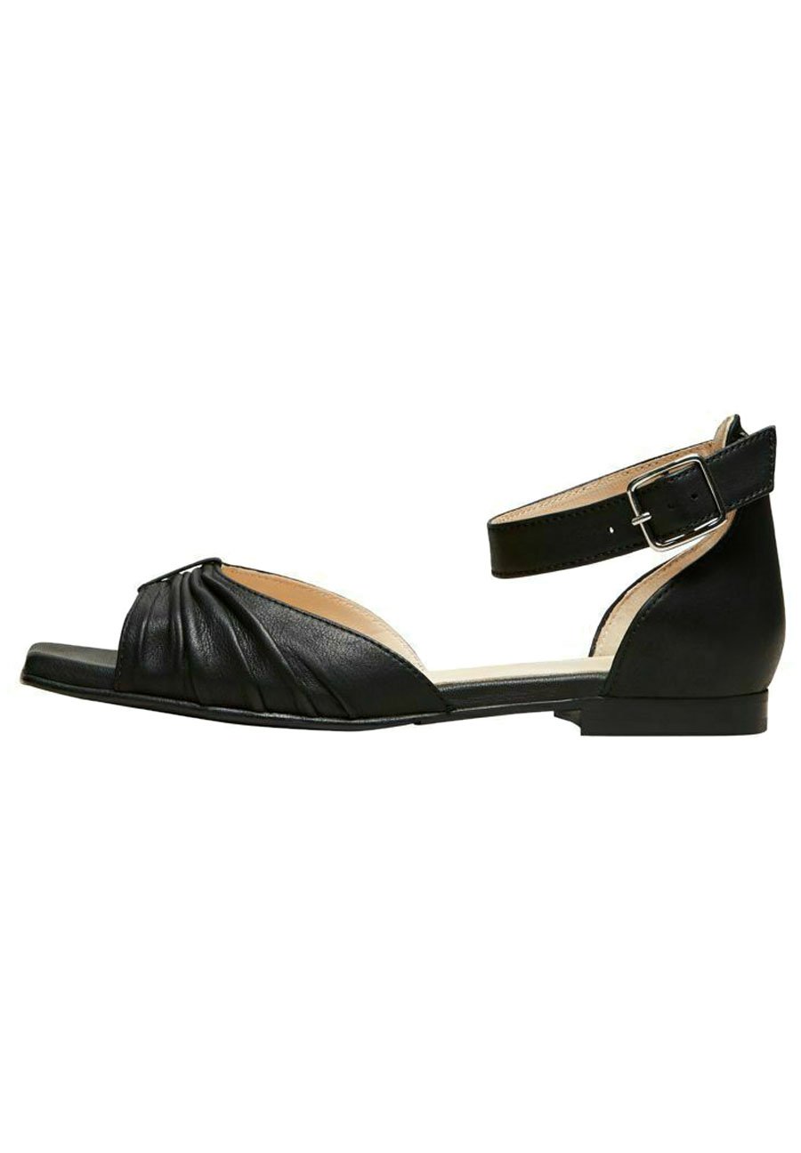 Selected Femme Sandales - black/noir - ZALANDO.FR