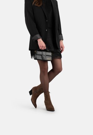 Classic ankle boots - dark beige