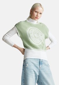 United Colors of Benetton LONG SLEEVE  - Maglietta a manica lunga - white