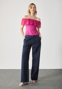 Anna Field Camiseta estampada - festival fuchsia