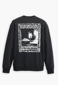 Levi's® RELAXED GRAPHIC CREWNECK SWEATSHIRT - Mikina - caviar