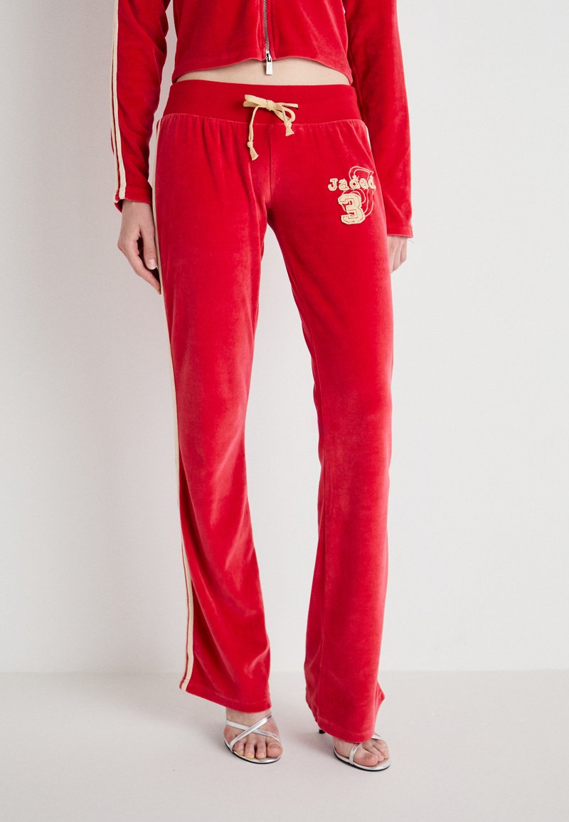 Jaded London - LOW BOOTCUT SPORTY TROUSERS - Tracksuit bottoms - hot pink, Enlarge