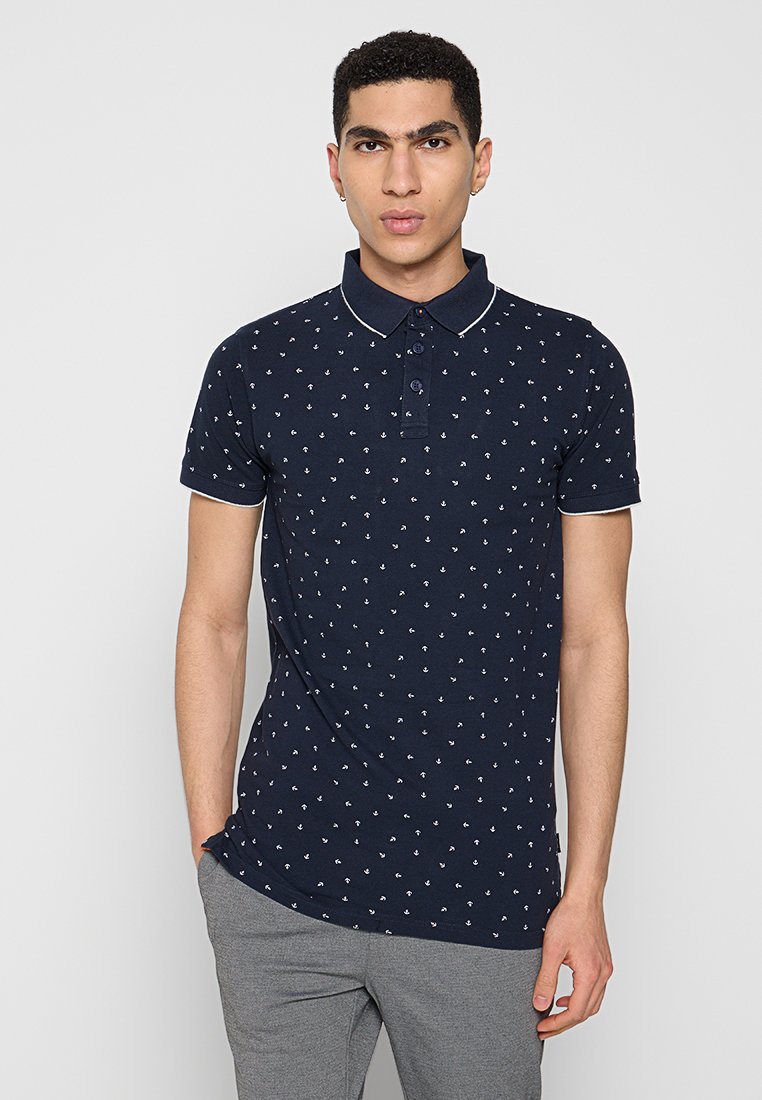 INDICODE JEANS Poloshirt donkerblauw