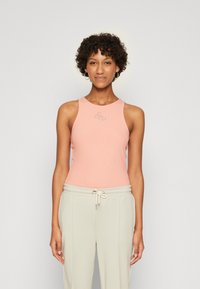 Guess - ROUND GUENDALI - Top - peach coral Miniatuurafbeelding 1