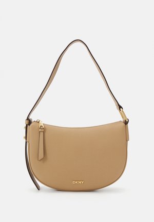 DKNY SCARLETT SHOULDER - Handtasche - cappuccino