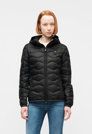 CAMELIA - Jakna ispunjena paperjem - nero