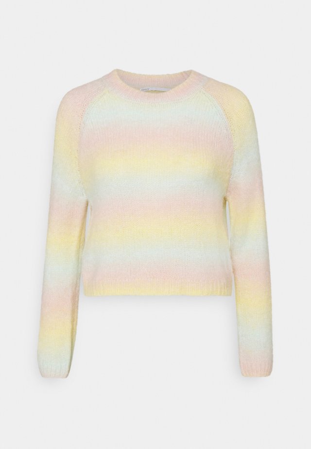 ONLKRISTA - Pullover - rose smoke/pineapple slice/plume