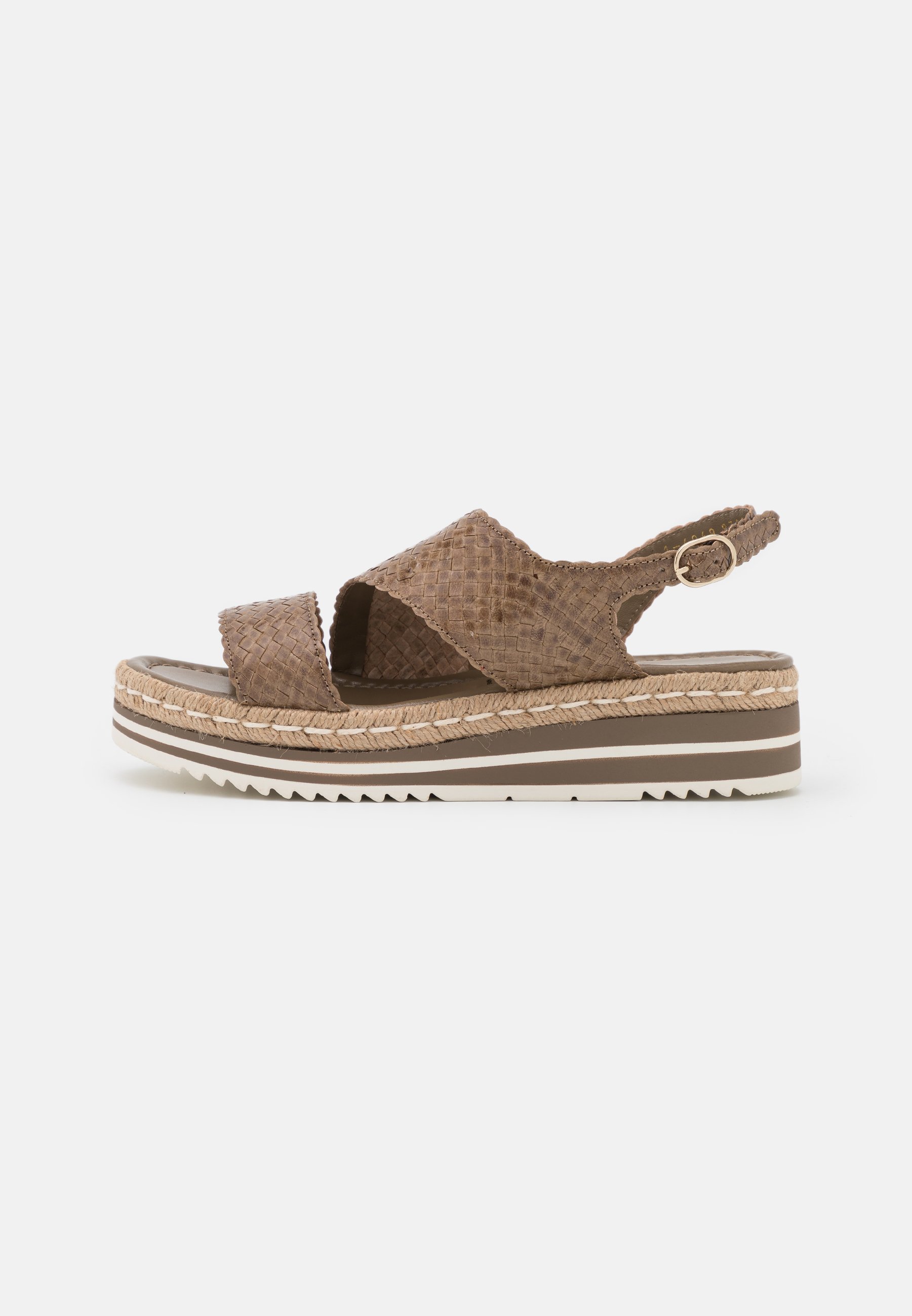 Pons Quintana Sandalias con plataforma - alga/beige - Zalando.es