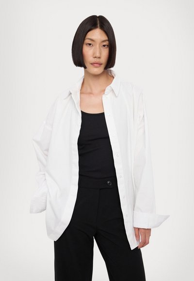 Stieglitz VILA - Bluza s gumbima - white