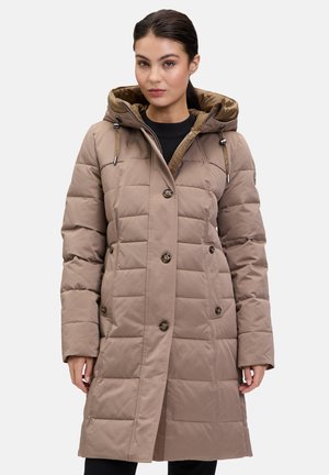 STEPP MIT KAPUZE - Cappotto invernale - braun