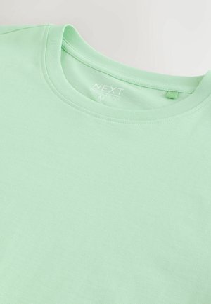 Next, ESSENTIAL CREW NECK T-SHIRT REGULAR FIT - Základné tričko - aqua green