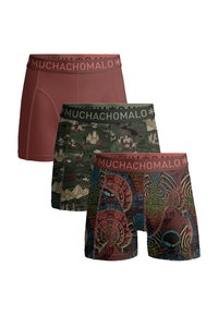 MUCHACHOMALO 3-PACK  BOXER MAZE LIFE - Trunks - print print red