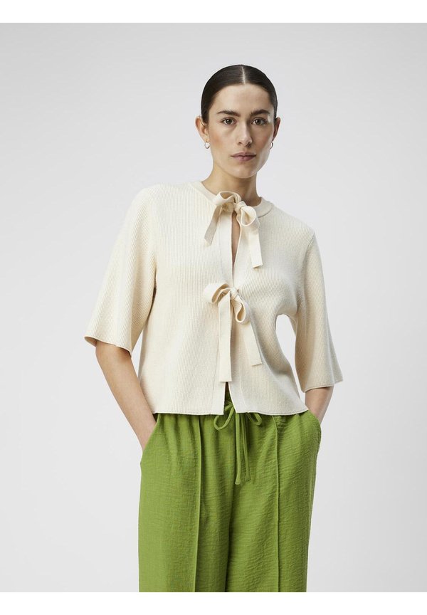 OBJULLA PARVI  - Cardigan - sandshell2