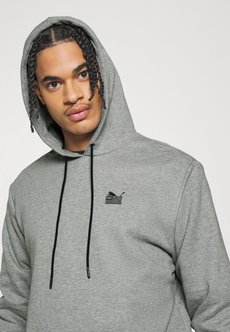 Puma EVERY DAY HUSSLE HOODIE - Sweat à capuche - medium gray heather/gris -  ZALANDO.FR
