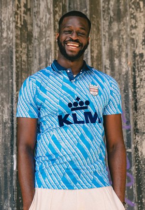 COPA Football Brentford FC 1992 - 94 Uit Retro Voetbalshirt - Poloshirt - blue