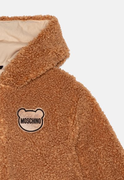 MOSCHINO BABY HOODED UNISEX - Talvejope - brown