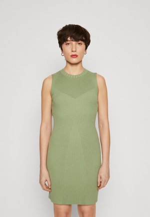 ALLIE - Shift dress - cold dew/chile