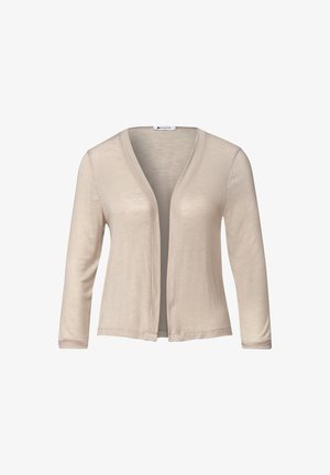 Street One, 3/4-ARM JACKE IN OFFENER PASSFORM - Vest - clay sand