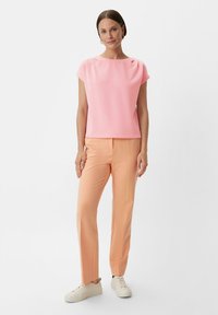 comma T-shirt basic - rosa