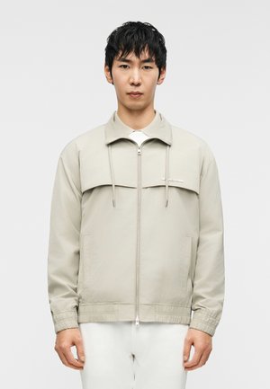 Michael Kors MOCK NECK WINDBREAKER - Tuulitakki - stone