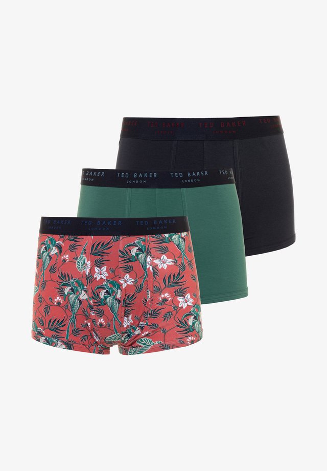 3ER PACK - Pants - blau/grün/rot