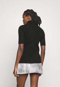 Davida Cashmere TURTLENECK - Basic póló - black