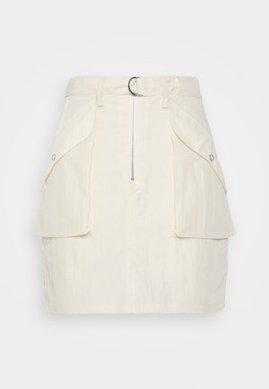BRITA SKIRT - Minijupe - light yellow