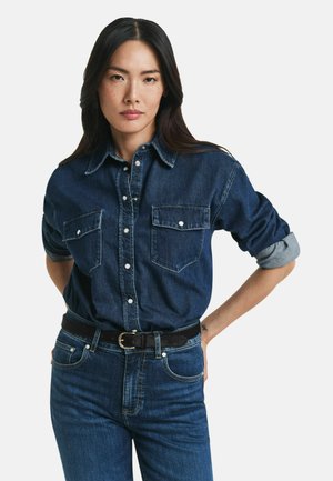 Chemisier - dark blue worn in