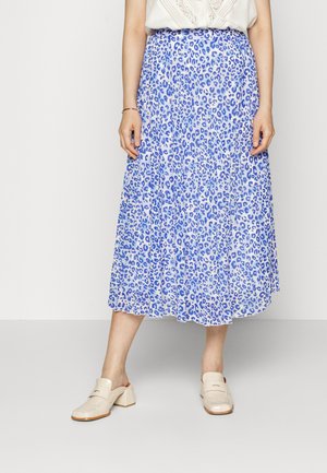 Marks & Spencer PLEATED SKIRT - Φούστα σε γραμμή Α - blue mix