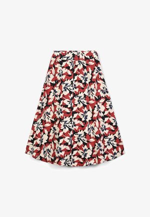 A-line skirt - var mattone