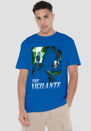 Cotton Soul, ARROW STAR CITY DEFENDER - Print T-shirt - royal blue