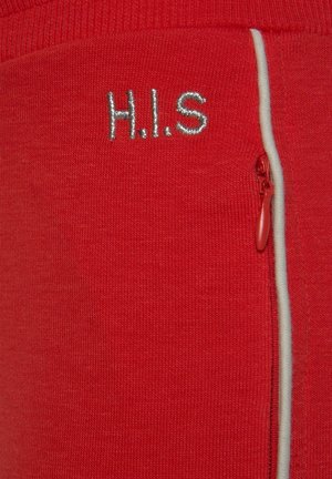 H.I.S, CAPRIHOSE - Jogginghose - rot