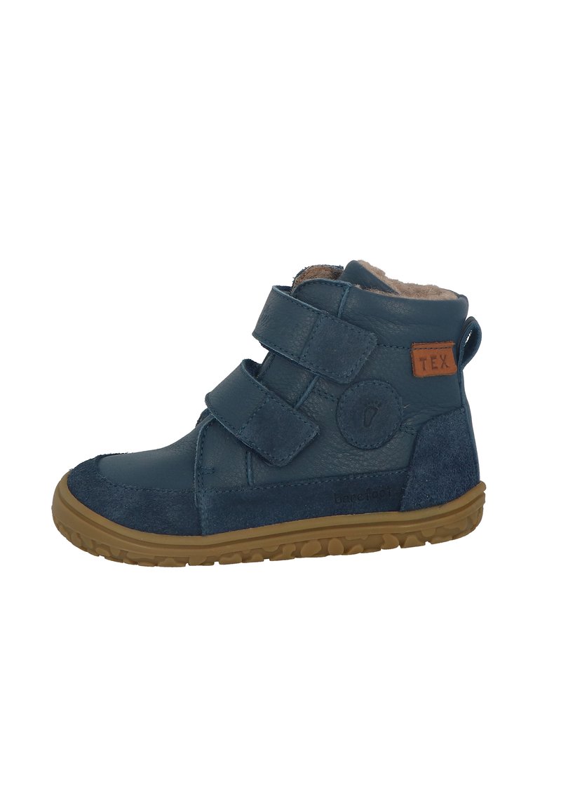 Lurchi NAIKA TEX BAREFOOT UNISEX - Vinterstøvler - blue