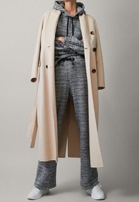 Massimo Dutti Felpa con cappuccio - light grey