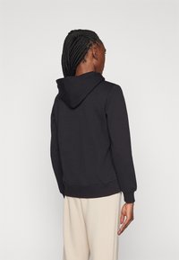 Champion ICONS HOODIE CONTRAST LOGO SMALL - Džemperis ar kapuci - black