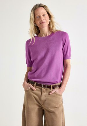 POLLY BLACK - T-shirts basic - lilac