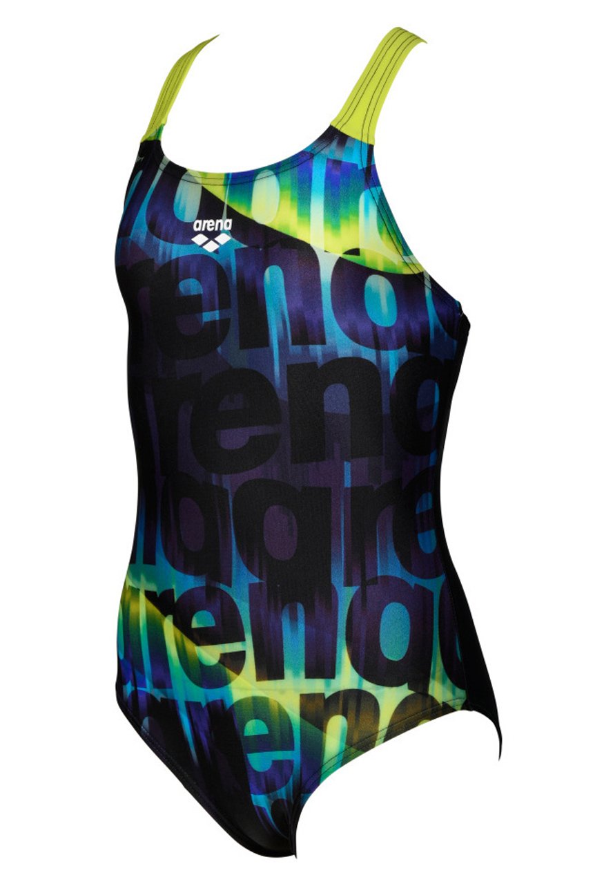 Arena Badpak - black-soft green/zwart - Zalando.nl