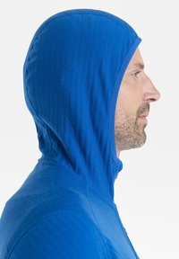icebreaker MERINO DESCENDER ZIP HOOD - Træningsjakke - BRIGHT BLUE