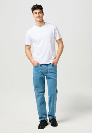 Wrangler 3 PACK TEE - Camiseta básica - white navy black