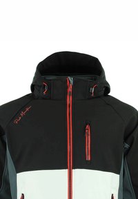 Peak Mountain Outdoorjas - noir blanc