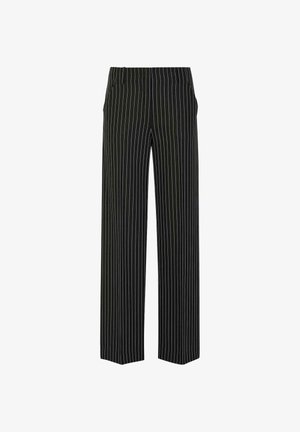 MADELEINE, Pantalon classique - black/off-white
