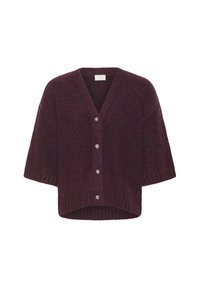 LABIS - Strickjacke - windsor wine melange