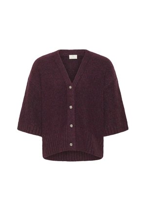 Kaffe LABIS - Cardigan - windsor wine melange