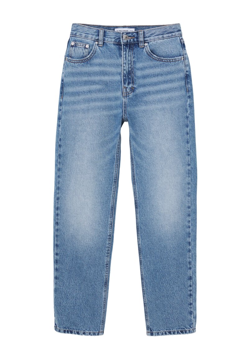 PULL&BEAR MOM - Jeans Slim Fit - stone blue denim/stone-blue denim  