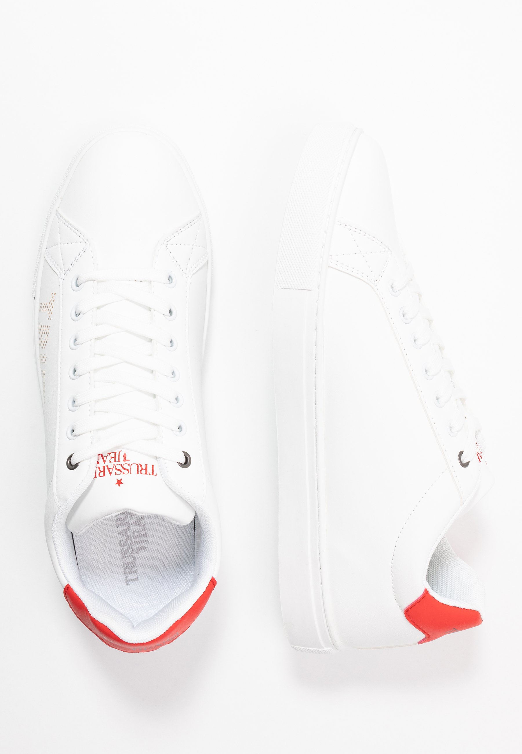 Trussardi Jeans Joggesko whitered Zalando.no Trussardi Jeans Joggesko whitered Zalando.no